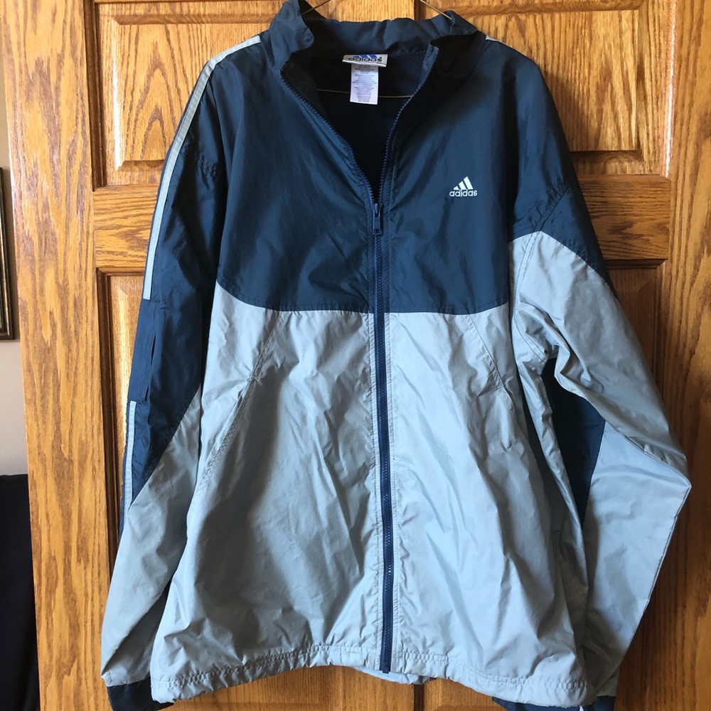 Men’s Adidas windbreaker jacket. XL. Like new.